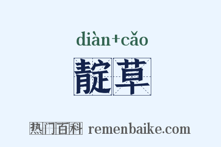 靛草是什么意思的图片
